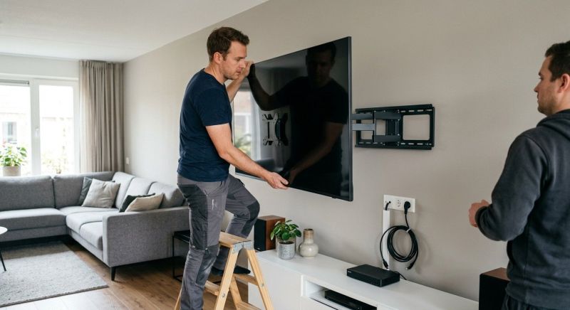 Wall Mount Tv Installation in Denver County, CO
